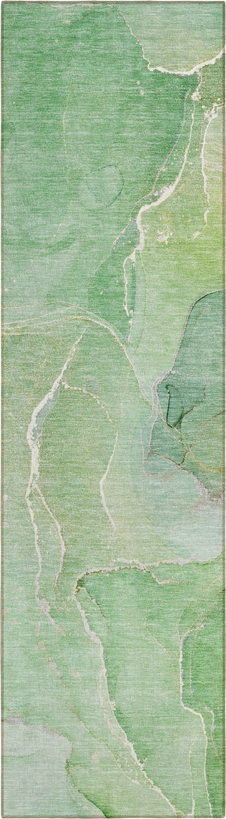 Piper Looms Chantille Watercolors ACN511 Green Area Rug