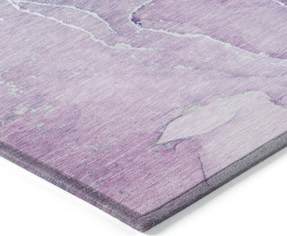 Piper Looms Chantille Watercolors ACN511 Purple Area Rug