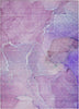 Piper Looms Chantille Watercolors ACN511 Purple Area Rug