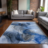 Piper Looms Chantille Organic ACN513 Navy Area Rug