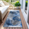 Piper Looms Chantille Organic ACN513 Navy Area Rug