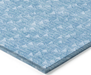 Piper Looms Chantille Arrows ACN514 Blue Area Rug