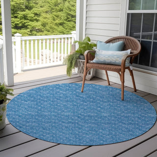 Piper Looms Chantille Arrows ACN514 Blue Area Rug