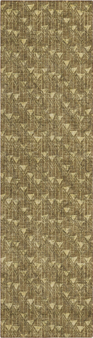 Piper Looms Chantille Arrows ACN514 Brown Area Rug