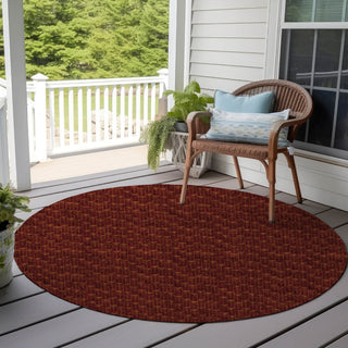 Piper Looms Chantille Arrows ACN514 Burgundy Area Rug