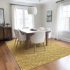 Piper Looms Chantille Arrows ACN514 Gold Area Rug