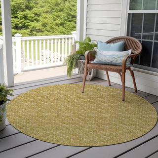 Piper Looms Chantille Arrows ACN514 Gold Area Rug