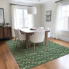 Piper Looms Chantille Arrows ACN514 Green Area Rug