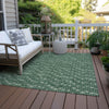 Piper Looms Chantille Arrows ACN514 Green Area Rug