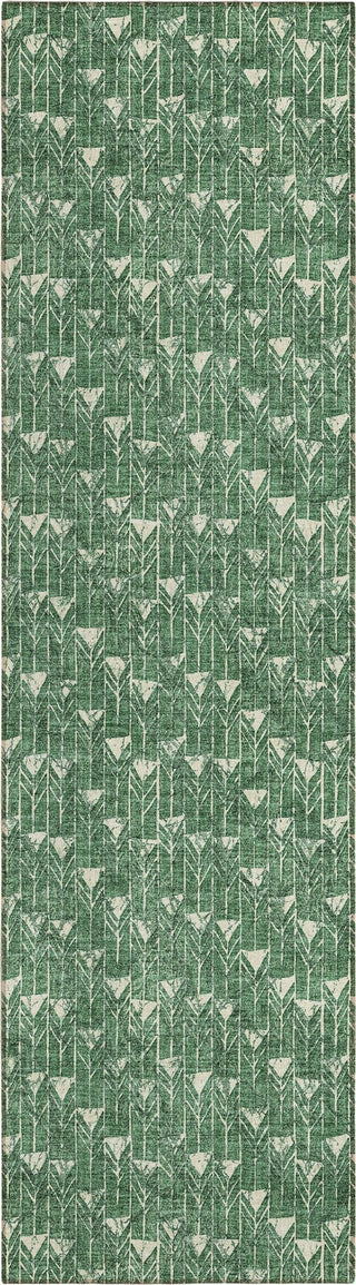 Piper Looms Chantille Arrows ACN514 Green Area Rug