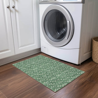 Piper Looms Chantille Arrows ACN514 Green Area Rug