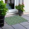 Piper Looms Chantille Arrows ACN514 Green Area Rug