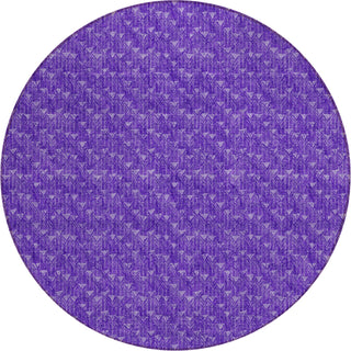 Piper Looms Chantille Arrows ACN514 Purple Area Rug