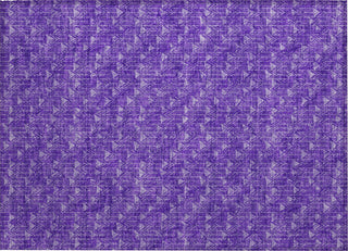 Piper Looms Chantille Arrows ACN514 Purple Area Rug