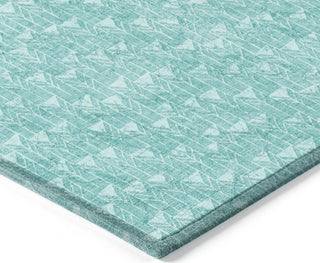 Piper Looms Chantille Arrows ACN514 Teal Area Rug