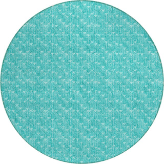 Piper Looms Chantille Arrows ACN514 Teal Area Rug