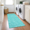 Piper Looms Chantille Arrows ACN514 Teal Area Rug