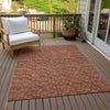 Piper Looms Chantille Arrows ACN514 Terracotta Area Rug