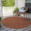 Piper Looms Chantille Arrows ACN514 Terracotta Area Rug