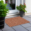 Piper Looms Chantille Arrows ACN514 Terracotta Area Rug