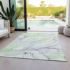 Piper Looms Chantille Watercolors ACN515 Green Area Rug