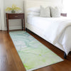 Piper Looms Chantille Watercolors ACN516 Green Area Rug