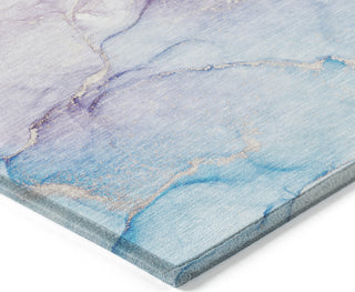 Piper Looms Chantille Watercolors ACN516 Purple Area Rug