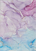 Piper Looms Chantille Watercolors ACN516 Purple Area Rug