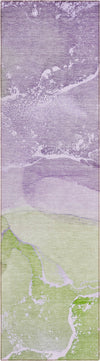 Piper Looms Chantille Watercolors ACN517 Purple Area Rug