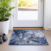 Piper Looms Chantille Watercolors ACN518 Navy Area Rug