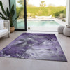 Piper Looms Chantille Watercolors ACN518 Purple Area Rug