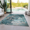 Piper Looms Chantille Watercolors ACN518 Teal Area Rug