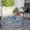 Piper Looms Chantille Watercolors ACN519 Blue Area Rug