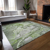 Piper Looms Chantille Watercolors ACN519 Green Area Rug