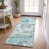 Piper Looms Chantille Watercolors ACN519 Teal Area Rug