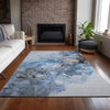 Piper Looms Chantille Watercolors ACN520 Blue Area Rug