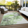 Piper Looms Chantille Watercolors ACN520 Green Area Rug