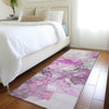 Piper Looms Chantille Watercolors ACN520 Pink Area Rug