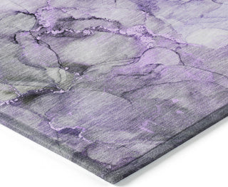 Piper Looms Chantille Watercolors ACN520 Purple Area Rug