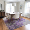 Piper Looms Chantille Watercolors ACN520 Purple Area Rug