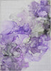 Piper Looms Chantille Watercolors ACN520 Purple Area Rug