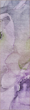Piper Looms Chantille Watercolors ACN521 Purple Area Rug