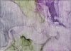 Piper Looms Chantille Watercolors ACN521 Purple Area Rug