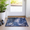 Piper Looms Chantille Watercolors ACN522 Blue Area Rug