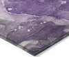 Piper Looms Chantille Watercolors ACN522 Purple Area Rug