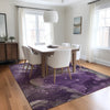 Piper Looms Chantille Watercolors ACN522 Purple Area Rug