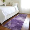 Piper Looms Chantille Watercolors ACN522 Purple Area Rug