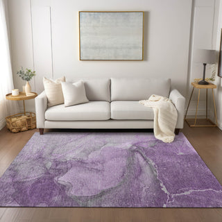 Piper Looms Chantille Watercolors ACN524 Lilac Area Rug