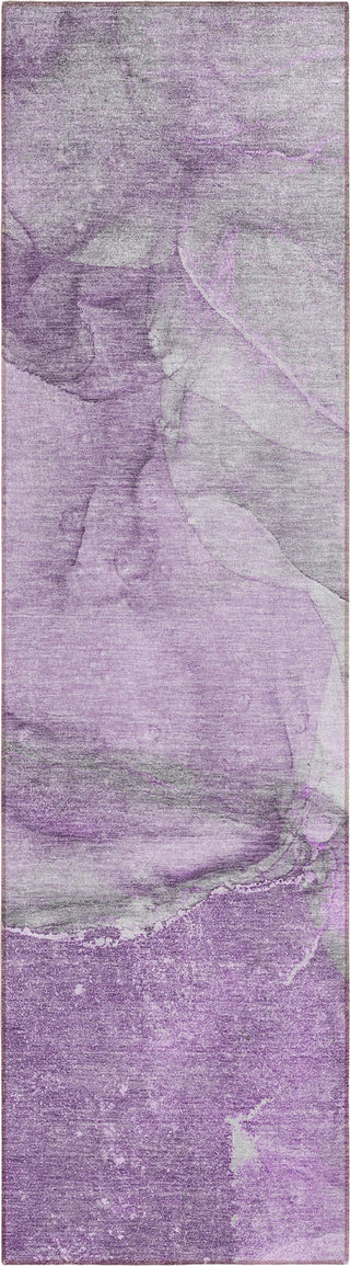 Piper Looms Chantille Watercolors ACN524 Lilac Area Rug