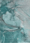 Piper Looms Chantille Watercolors ACN524 Teal Area Rug